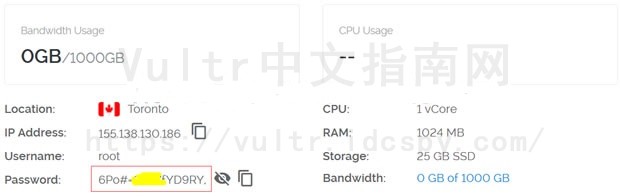 Vultr云主机端口