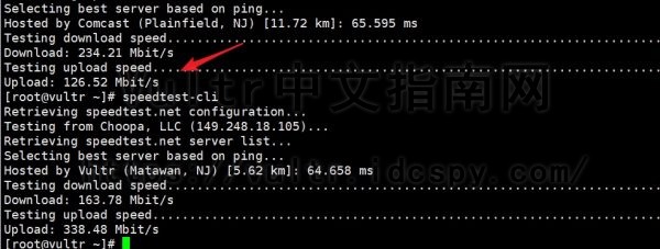 Vultr服务器带宽测试