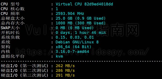 Vultr配置信息