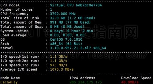 Vultr IO测试