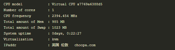 Vultr的CPU