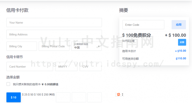 Vultr黑色星期五活动
