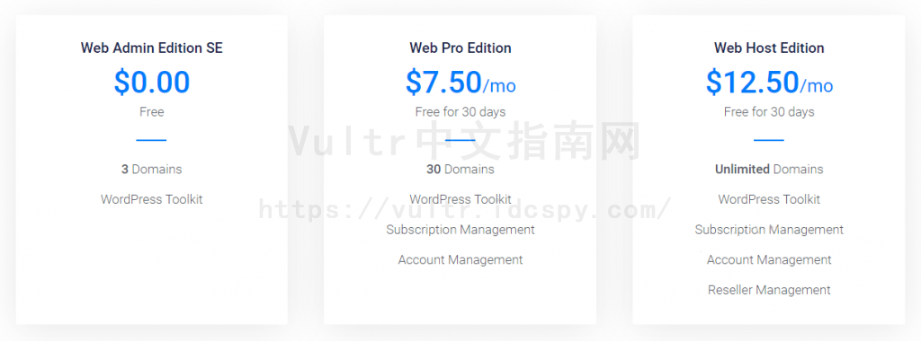 Vultr plesk