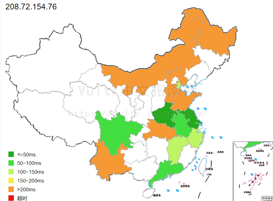 Vultr夏威夷ping结果
